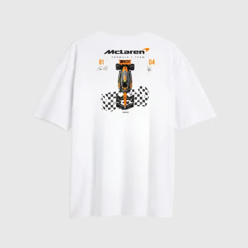 Remera Liberato Oversize Marfil Mclaren Racing