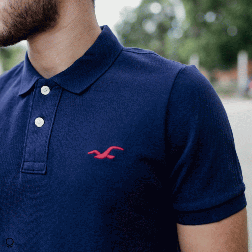 remera polo con cuello