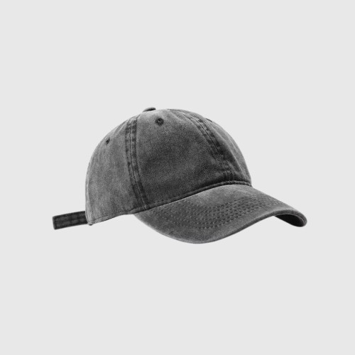 GORRA AH LAVADO NEGRA