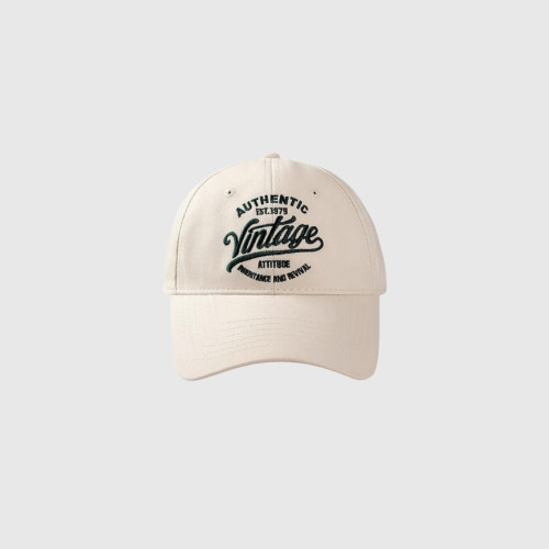 GORRA AH VINTAGE BEIGE