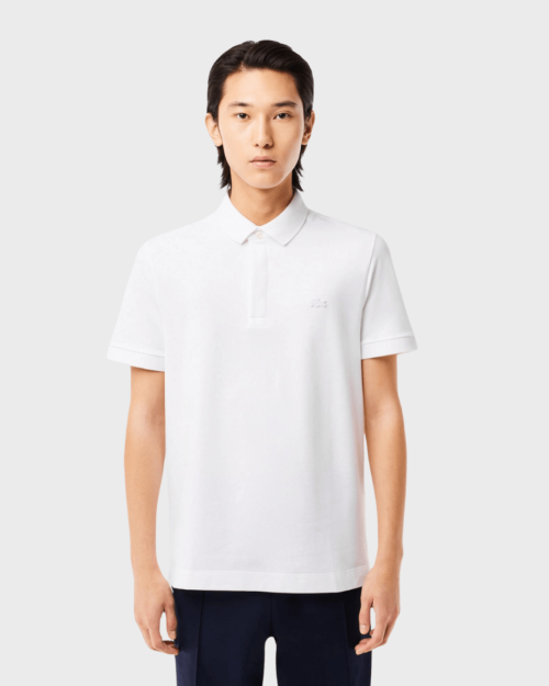 REMERA LACOSTE PARIS POLO BLANCA