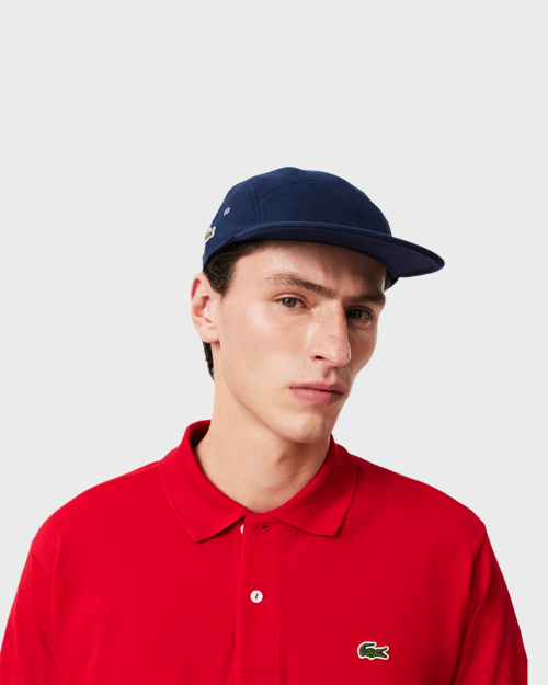 REMERA CUELLO POLO LACOSTE ROJA