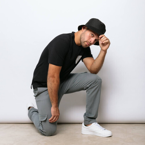 PANTALON CARGO LIBERATO BASICS GRIS