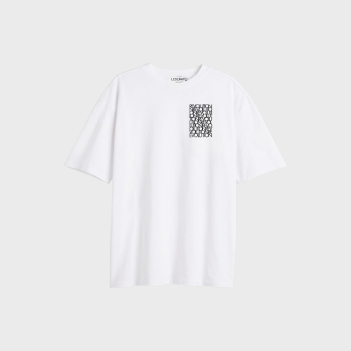 REMERA OVERSIZE PREMIUM 250 GSM LIBERATO BASICS MARFIL REVOLUTION