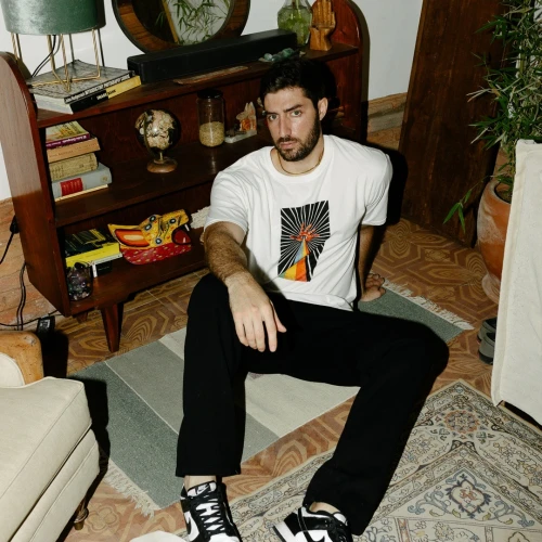 PANTALON CHINO BAGGY LIBERATO BASICS NEGRO