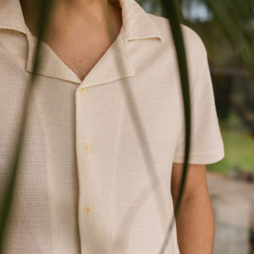 CAMISA LIBERATO BASICS PLAYERA BEIGE