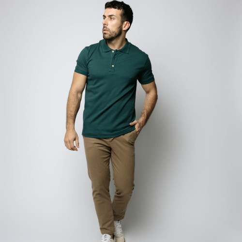 REMERA LIBERATO BASICS POLO VERDE