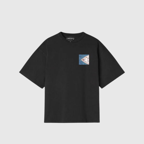 REMERA LIBERATO BASICS OVERSIZE NEGRA SUMMER DECK