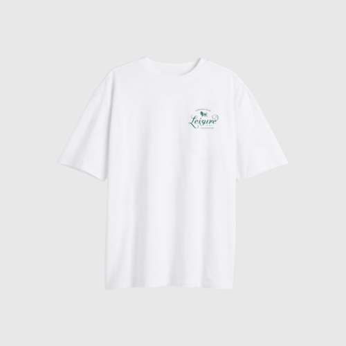 REMERA LIBERATO BASICS OVERSIZE MARFIL LEISURE LOUNGEWEAR