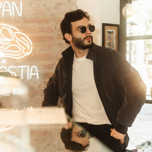 Bomberjacket Liberato Basics Gris Oscuro