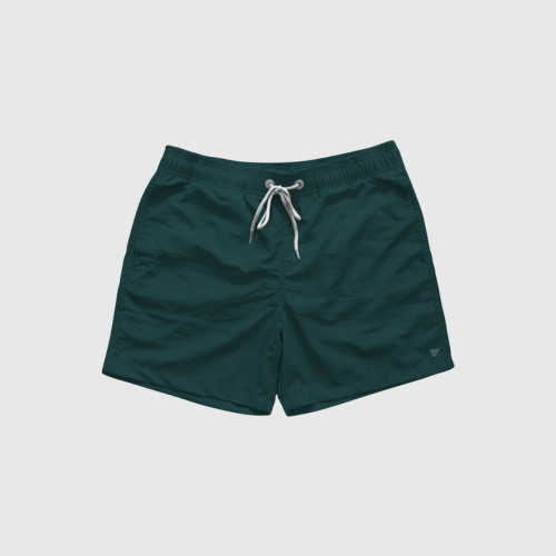 SHORT DE BAÑO LIBERATO VERDE PETROLEO